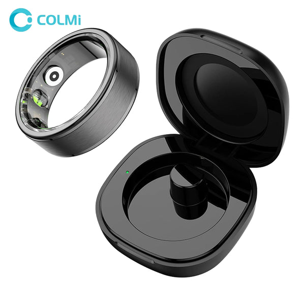 [2024] COLMI R03 Smart Ring Men Women, Battery Life 39 Days, Health Monitor, IP68 & 5ATM Waterproof, Multi-sport Mode - Q-Happiness LTD