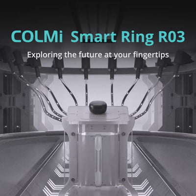 [2024] COLMI R03 Smart Ring Men Women, Battery Life 39 Days, Health Monitor, IP68 & 5ATM Waterproof, Multi-sport Mode - Q-Happiness LTD