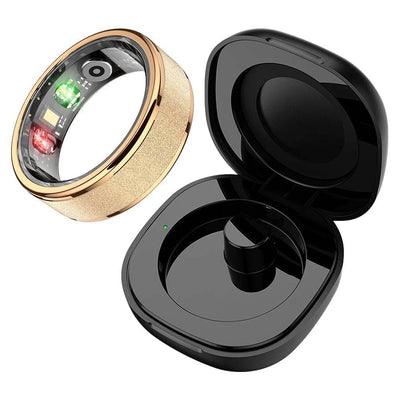 COLMI R10 Smart Ring with Charging Case for Men Women, Health and Sleep Monitor, 5ATM Waterproof, Multi-sport Mode - Q-Happiness LTD