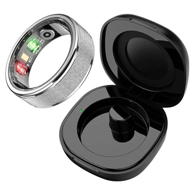 COLMI R10 Smart Ring with Charging Case for Men Women, Health and Sleep Monitor, 5ATM Waterproof, Multi-sport Mode - Q-Happiness LTD