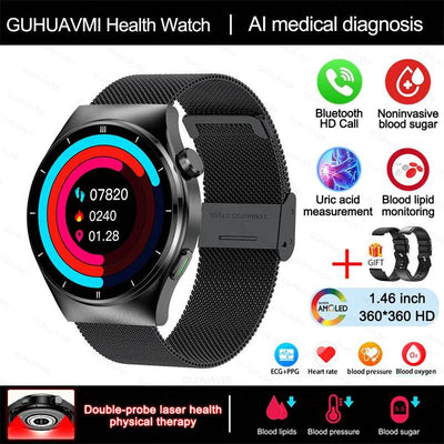 2024 Smart Watch –  Fitness Tracking with Modern Features - Q-Happiness LTD