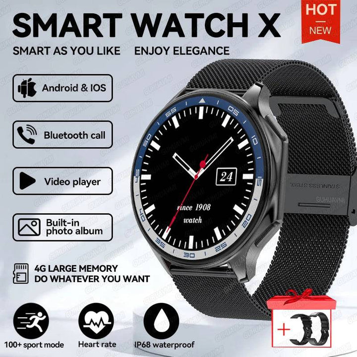 2024 New Advanced Smartwatch with Health and Fitness Tracking, Bluetooth Calling - Waterproof and High-Resolution Display - Q-Happiness LTD