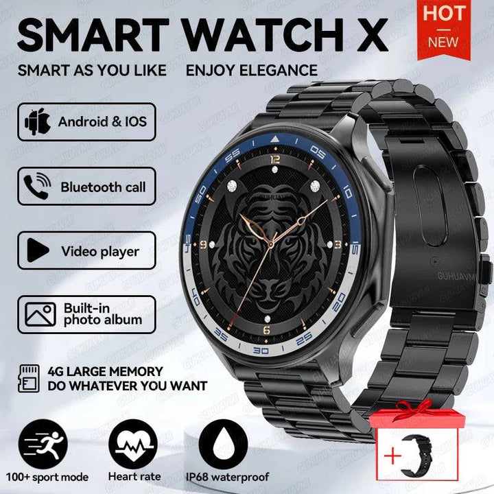 2024 New Advanced Smartwatch with Health and Fitness Tracking, Bluetooth Calling - Waterproof and High-Resolution Display - Q-Happiness LTD