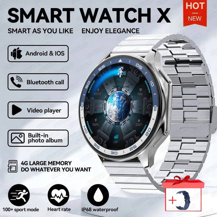 2024 New Advanced Smartwatch with Health and Fitness Tracking, Bluetooth Calling - Waterproof and High-Resolution Display - Q-Happiness LTD