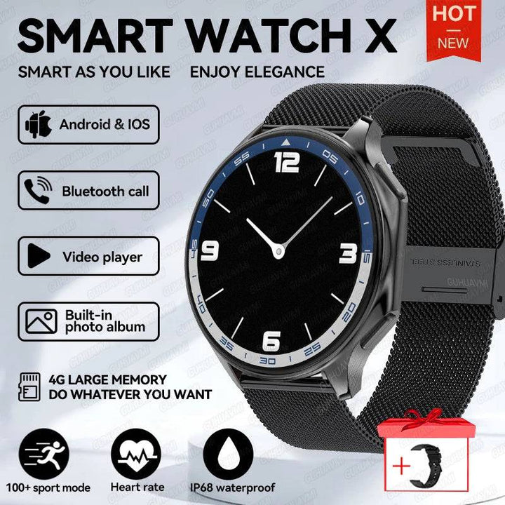 2024 New Advanced Smartwatch with Health and Fitness Tracking, Bluetooth Calling - Waterproof and High-Resolution Display - Q-Happiness LTD