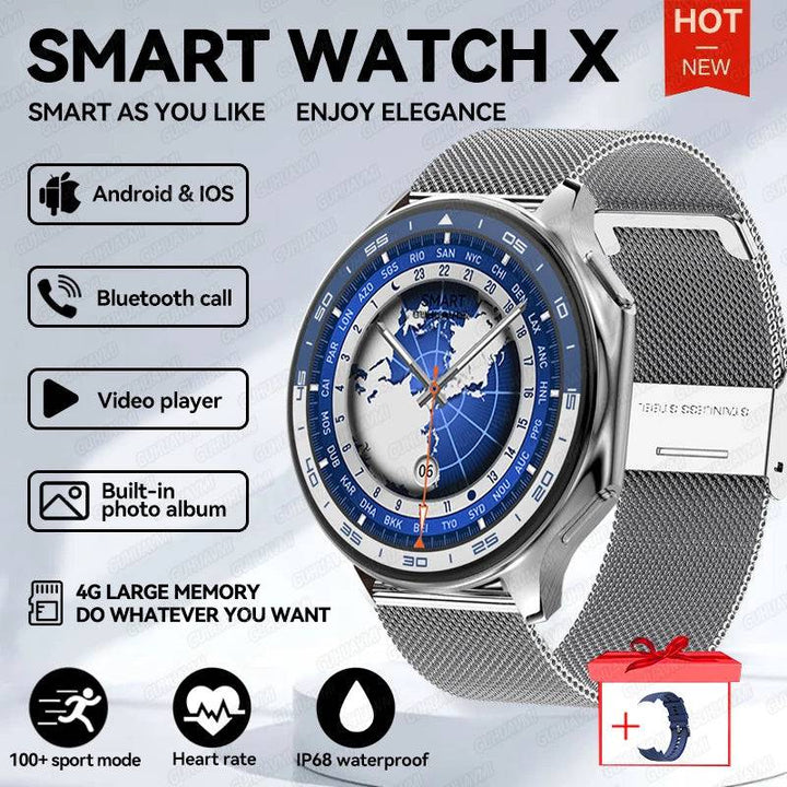 2024 New Advanced Smartwatch with Health and Fitness Tracking, Bluetooth Calling - Waterproof and High-Resolution Display - Q-Happiness LTD