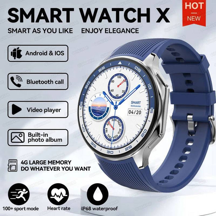 2024 New Advanced Smartwatch with Health and Fitness Tracking, Bluetooth Calling - Waterproof and High-Resolution Display - Q-Happiness LTD