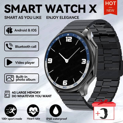 2024 New Advanced Smartwatch with Health and Fitness Tracking, Bluetooth Calling - Waterproof and High-Resolution Display - Q-Happiness LTD