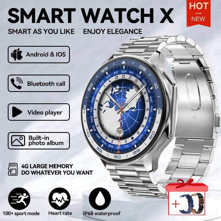 2024 New Advanced Smartwatch with Health and Fitness Tracking, Bluetooth Calling - Waterproof and High-Resolution Display - Q-Happiness LTD