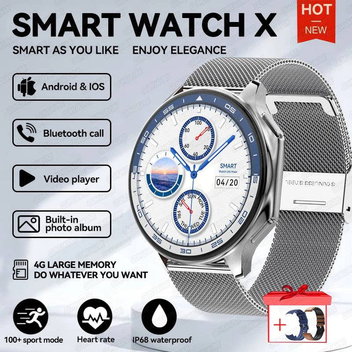 2024 New Advanced Smartwatch with Health and Fitness Tracking, Bluetooth Calling - Waterproof and High-Resolution Display - Q-Happiness LTD