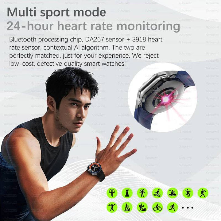 2024 New Advanced Smartwatch with Health and Fitness Tracking, Bluetooth Calling - Waterproof and High-Resolution Display - Q-Happiness LTD