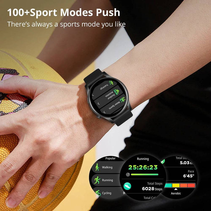 [2024 New] COLMI V73 Smartwatch AMOLED Display Bluetooth Calls Health Fitness Tracking Smart Watch for Men Women - Q-Happiness LTD