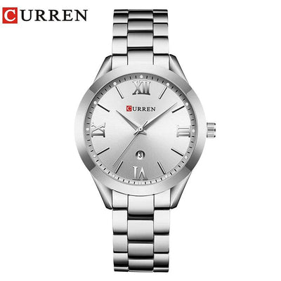 Ladies Fashion Retro Waterproof Steel Quartz Watch - Model 9007, Perfect Christmas Gift - Q-Happiness LTD