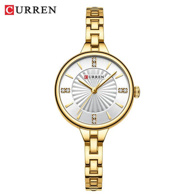 Luxury Brand Watch for Women - Waterproof Diamond Elegant Ladies Watch, Model 9097 - Q-Happiness LTD