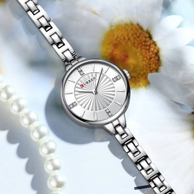 Luxury Brand Watch for Women - Waterproof Diamond Elegant Ladies Watch, Model 9097 - Q-Happiness LTD